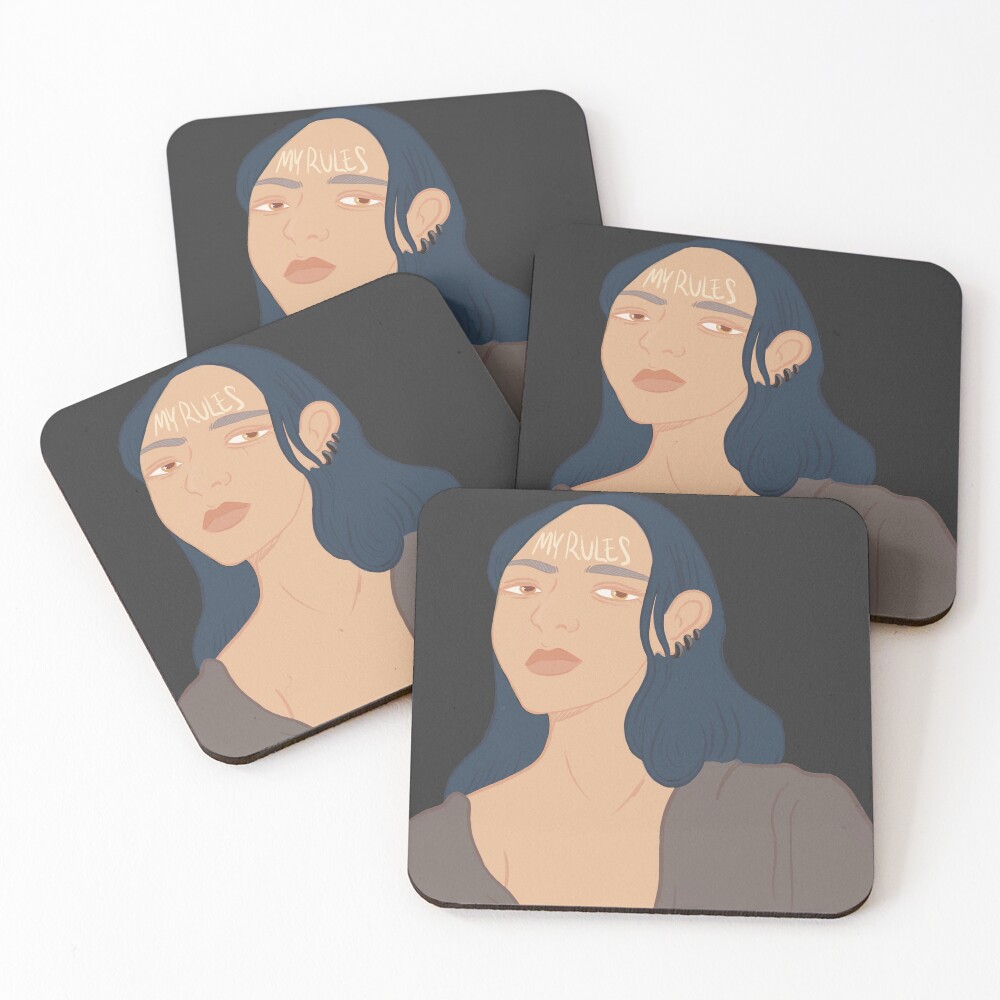 Item preview, Coasters (Set of 4) designed and sold by notwitches.