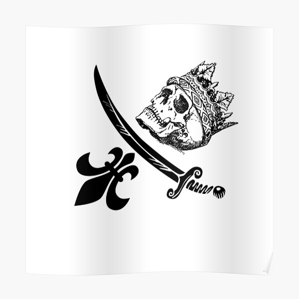 "Jean Lafitte Pirate Flag" Poster for Sale by Freihalt Redbubble