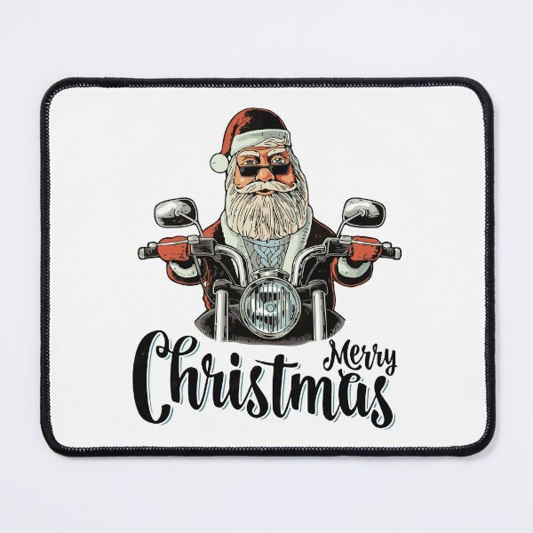Item preview, Funny Best Gift Ideas Santa drive a Motorcycle-Merry Christmas Holidays Lover Classic T-Shirt designed and sold by HONKDESING.
