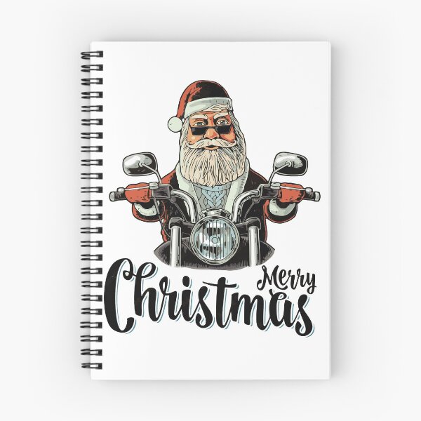 Item preview, Funny Best Gift Ideas Santa drive a Motorcycle-Merry Christmas Holidays Lover Classic T-Shirt designed and sold by HONKDESING.