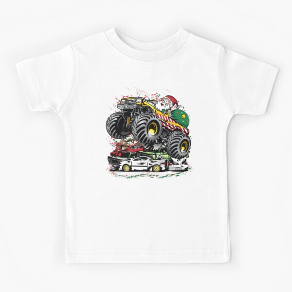 Monster jam hot sale kids shirts