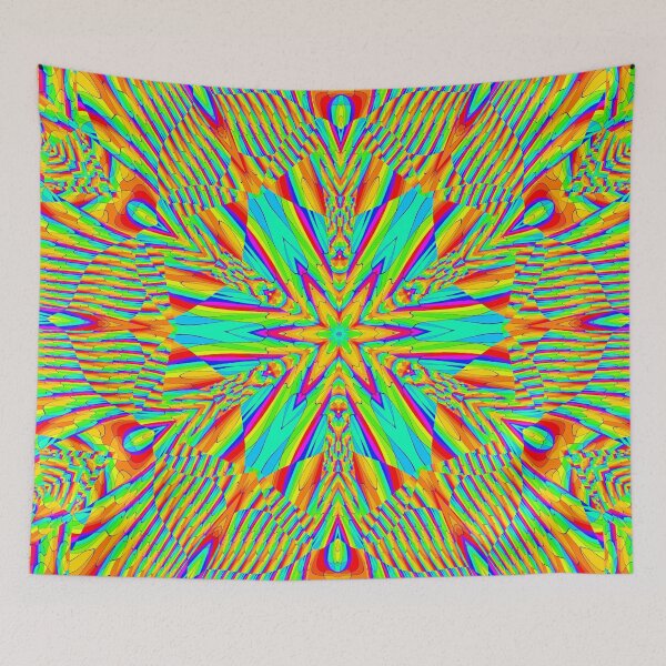 Item preview, Rainbow Fractal Kaleidoscope designed and sold by KaSaPo.