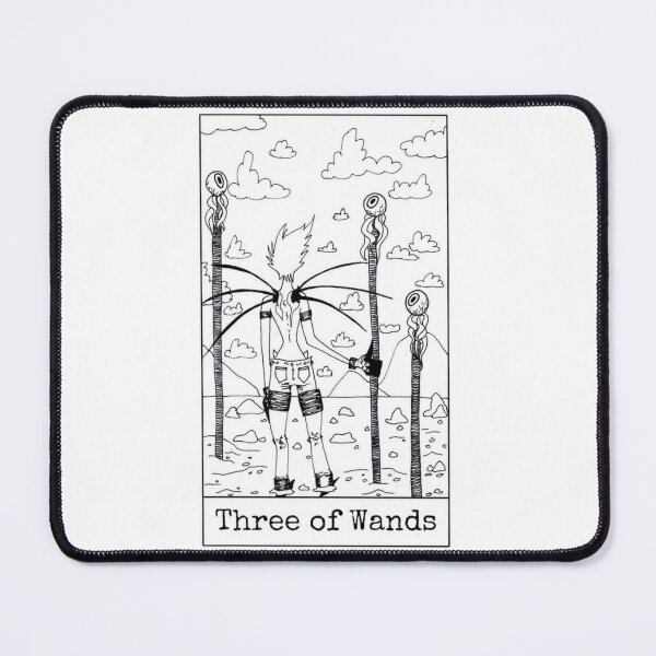 Item preview, Three of Wands designed and sold by nannonthehermit.