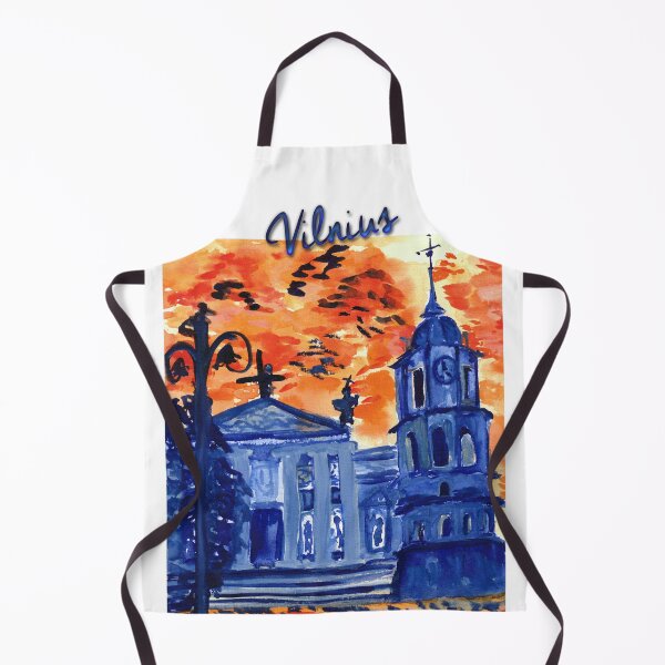 Item preview, Orange - Blue Vilnius designed and sold by nastiaart.