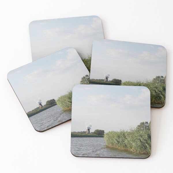 Item preview, Reedy River and Windmill - Norfolk Broads, UK designed and sold by thelemmingface.