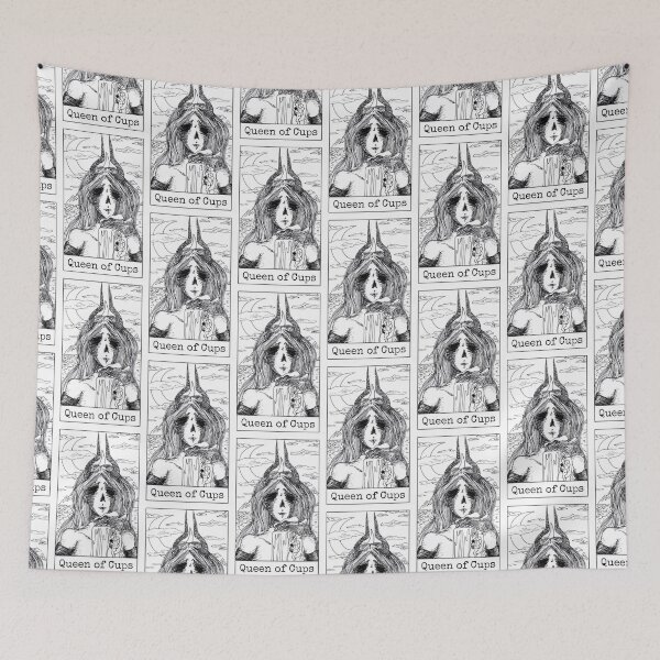 Item preview, Queen of Cups designed and sold by nannonthehermit.