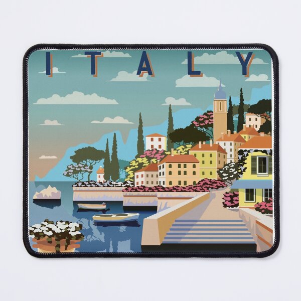 Item preview, Italy Drawn Postcard designed and sold by Quotesnthings.
