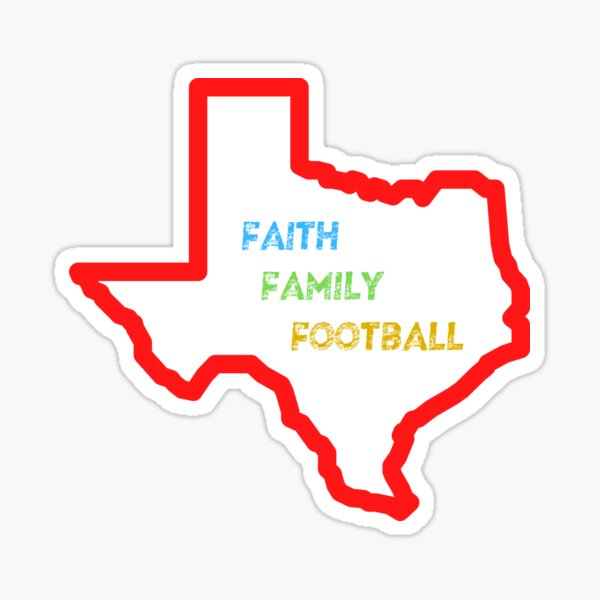 Item preview, Faith, Family, And Football, Texas Living, Classic T-Shirt designed and sold by JoesCornerStore.