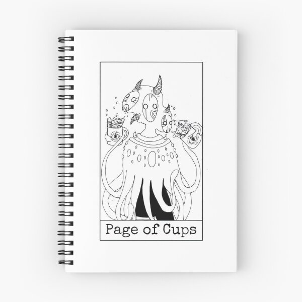 Item preview, Page of Cups designed and sold by nannonthehermit.