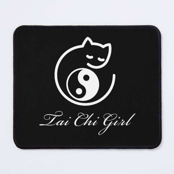 Item preview, Tai Chi Girl, Tai Chi Girl with a Cat, tai chi pack, Http://workshop5.redbubble.com designed and sold by workshop5.