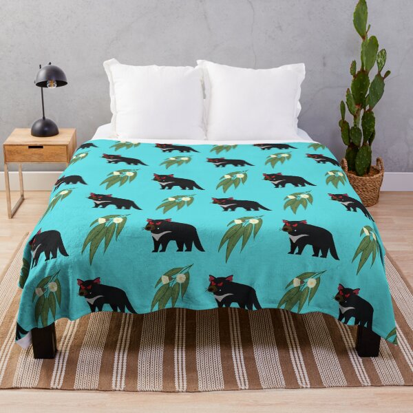 Item preview, Tasmanian  Devil and Gum Leaf Australian Design  designed and sold by Tassie-Tiger.