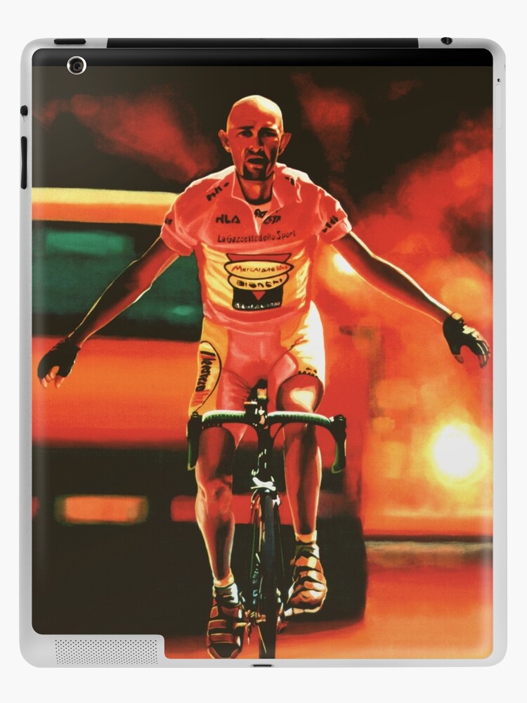 Coque et skin adhésive iPad for Sale avec l'œuvre « Marco Pantani Peinture  » de l'artiste PaulMeijering