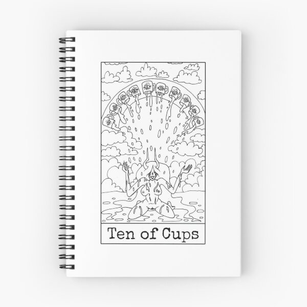 Item preview, Ten of Cups designed and sold by nannonthehermit.