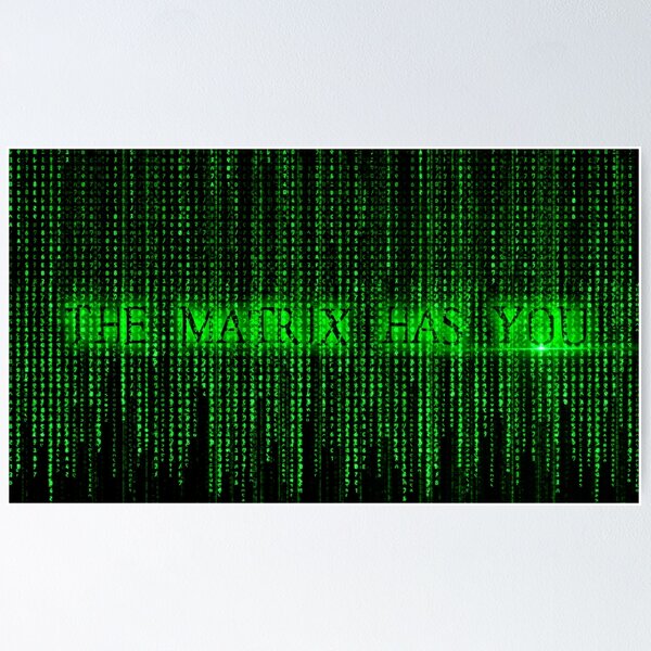 Artikel-Vorschau von Die Matrix hat dich..., designt und verkauft von ProduccionesRAM.