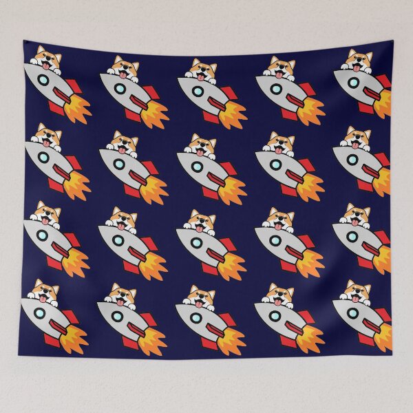 Item preview, SHIBA INU TO THE MOON designed and sold by SamiJanelle.