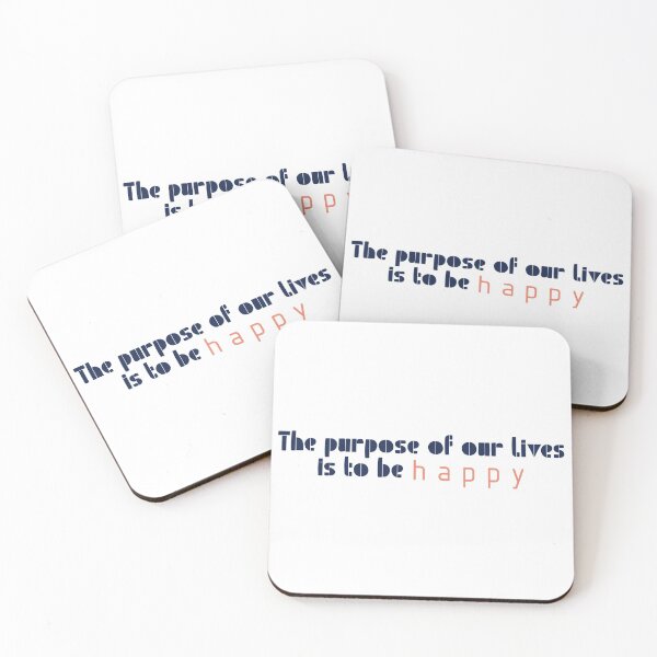 Item preview, The purpose of our lives is to be happy designed and sold by Badrart.