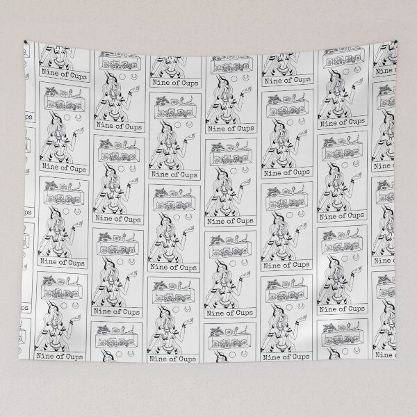 Item preview, Nine of Cups designed and sold by nannonthehermit.