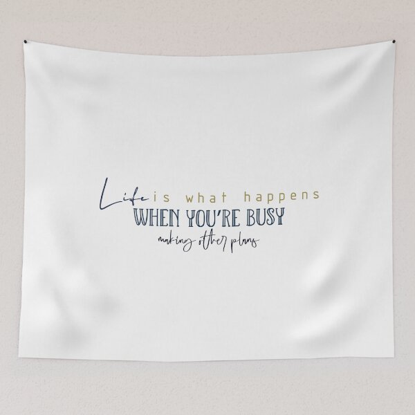 Item preview, Life is what happens when you’re busy making other plans designed and sold by Badrart.