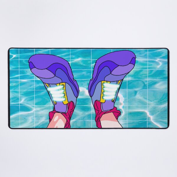 Aperçu de l'œuvre CHAUSSURES MIGNONNES ALÉATOIRES EN FOND D'EAU créée et vendue par designart21.