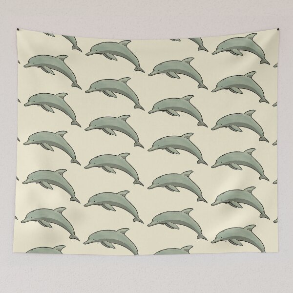 Item preview, Pen and Paper Dolphin Watercolor designed and sold by cam-chowder.