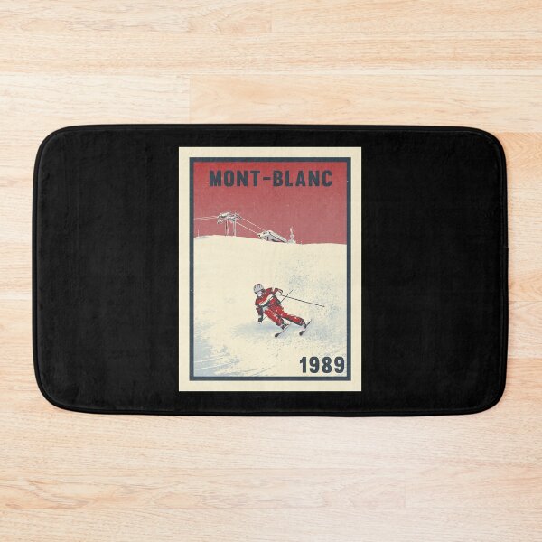 Item preview,   Mont-Blanc ski mountains 1985 vintage retro 80's designed and sold by Captain-Jackson.