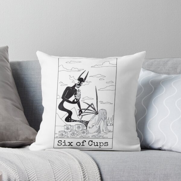 Item preview, Six of Cups designed and sold by nannonthehermit.