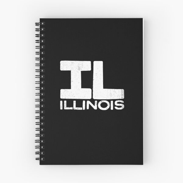 Item preview, IL Illinois State Vintage Typography designed and sold by Creatively Torn.
