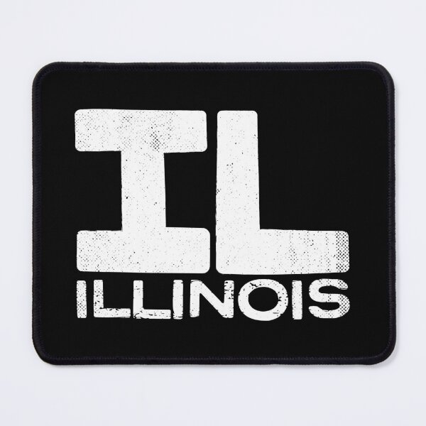 Item preview, IL Illinois State Vintage Typography designed and sold by Creatively Torn.