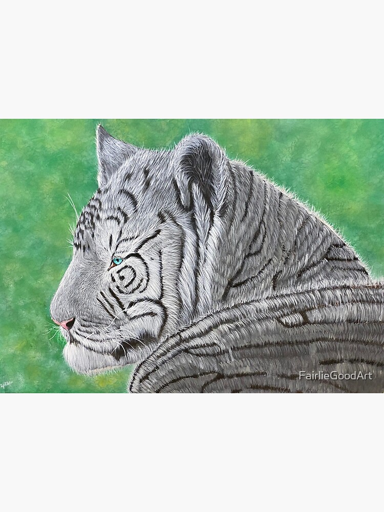 Maltese Tiger Poster For Sale By Fairliegoodart Redbubble