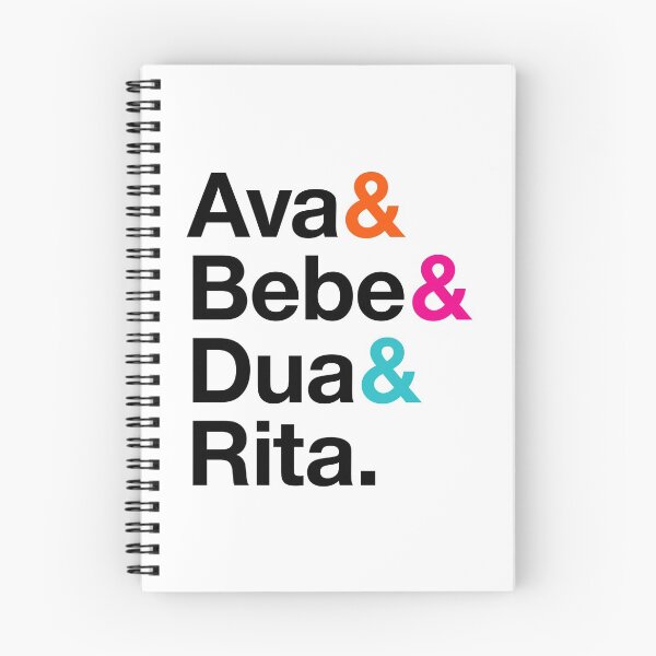 Item preview, Albanian Music Queens, Ava, Bebe, Dua, Rita, Helvetica List Style designed and sold by opalime.