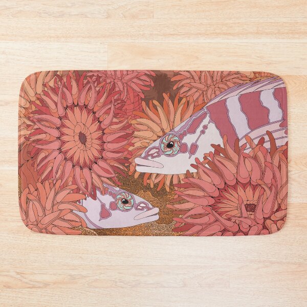 Item preview, Anemone with Greenling designed and sold by sajasca.