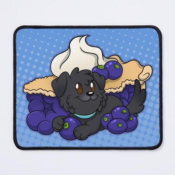 Maggie Blueberry Pie Mouse Pad