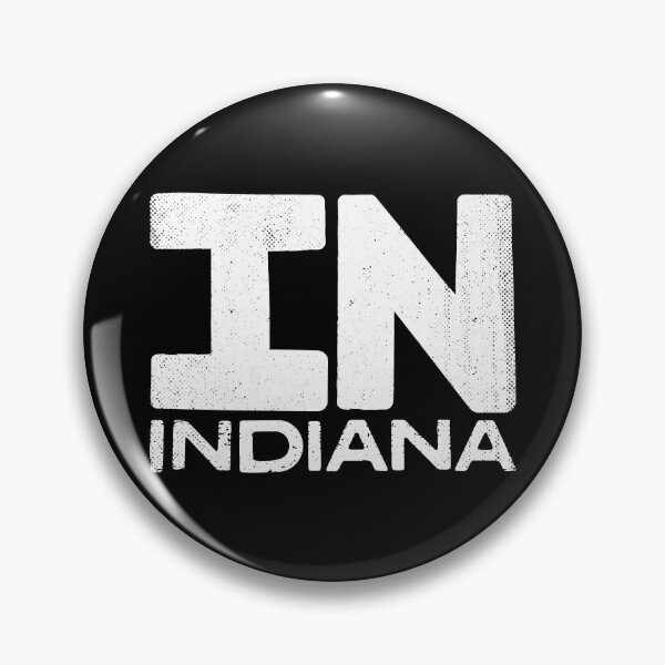 Item preview, IN Indiana State Vintage Typography designed and sold by Creatively Torn.