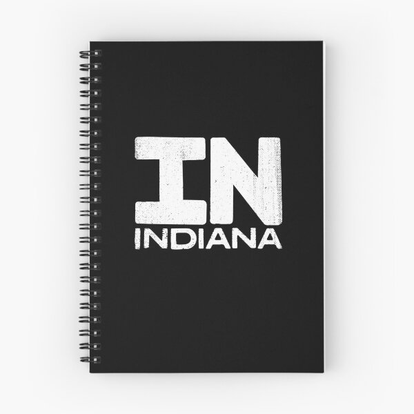Item preview, IN Indiana State Vintage Typography designed and sold by Creatively Torn.