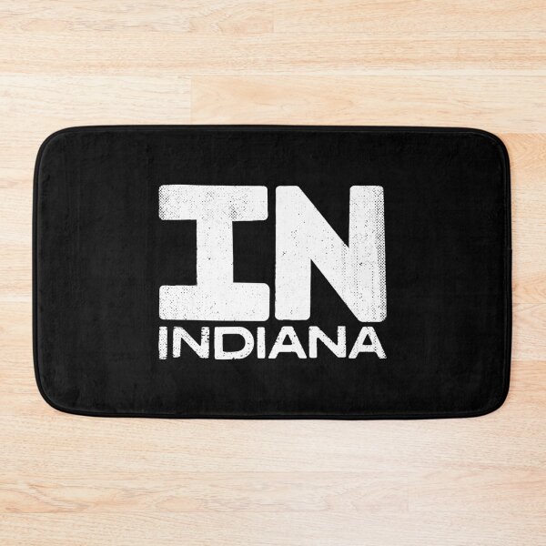 Item preview, IN Indiana State Vintage Typography designed and sold by Creatively Torn.