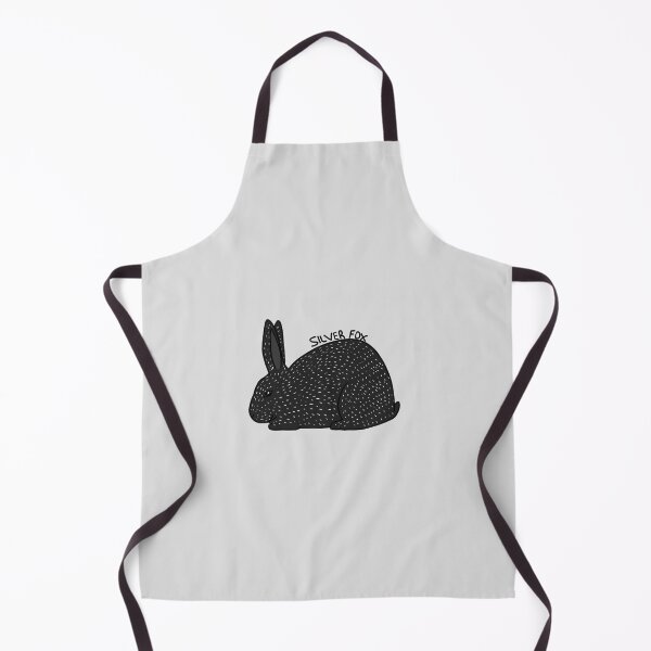 Item preview, Black Silver Fox Rabbit (w/ text ver) designed and sold by meltingangelart.
