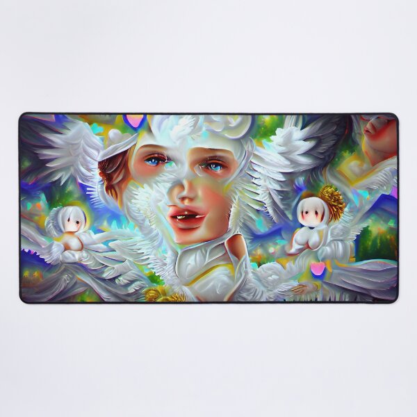 Item preview, Abstract AI Art Angel designed and sold by Melissa Park.