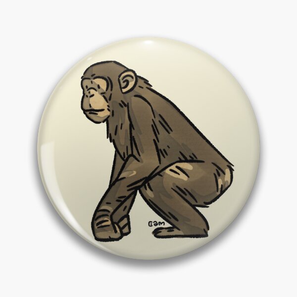 Item preview, Pen and Paper Chimp Watercolor designed and sold by cam-chowder.