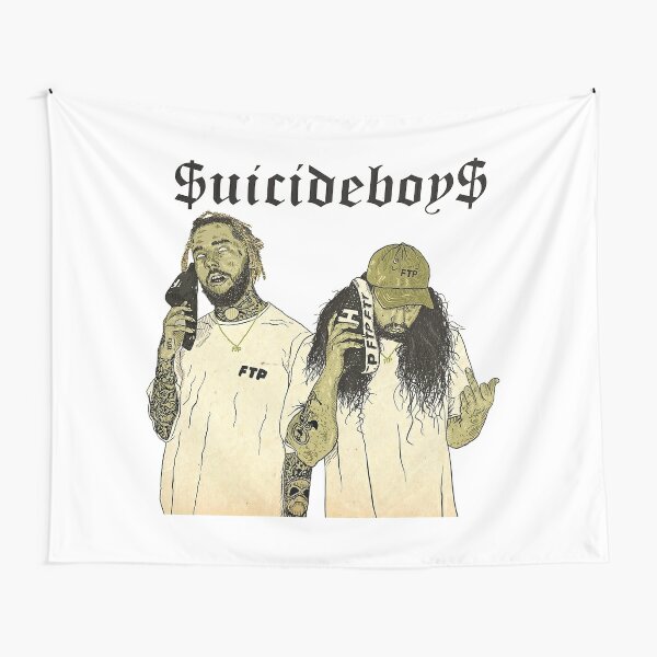 Suicideboys Rap Trap Tapestries Suicideboys Rap Trap Horror Wall Tapestries 