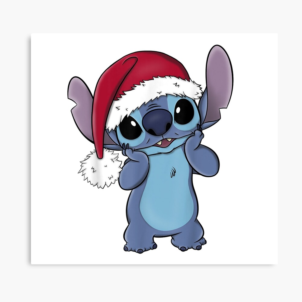 Impression photo « ampli Lilo; Stitch Christmas Santa Hat Stitch Portrait T-shirt », par BreeseLindberg | Redbubble Impression photo « ampli Lilo; Stitch Christmas Santa Hat Stitch Portrait T-shirt », par BreeseLindberg | Redbubble