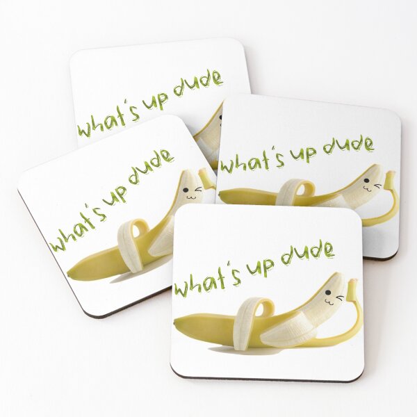 Item preview, what's up dude funny lying on side banana designed and sold by yakibo.