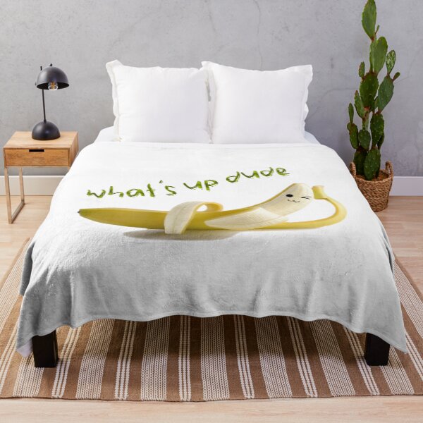 Item preview, what's up dude funny lying on side banana designed and sold by yakibo.