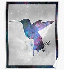 Galaxy Series (Hummingbird) Poster