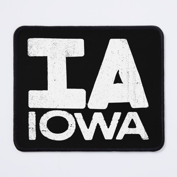 Item preview, IA Iowa State Vintage Typography designed and sold by Creatively Torn.