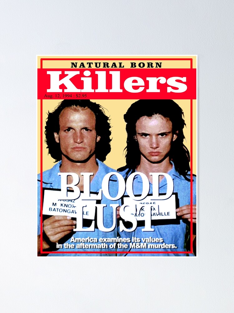 Retro Vintage Natural Born Killers Poster For Sale By Mintenans Redbubble