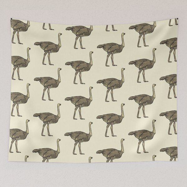 Item preview, Pen and Paper Ostrich Watercolor designed and sold by cam-chowder.