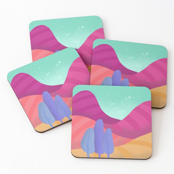 Item preview, Abstract landscape designed and sold by Mellalien.