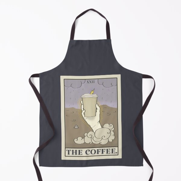 Item preview, Tarot Card The Coffee Major Arcana - Coffee Lovers Drawing designed and sold by ViewerEqualsPhoton.