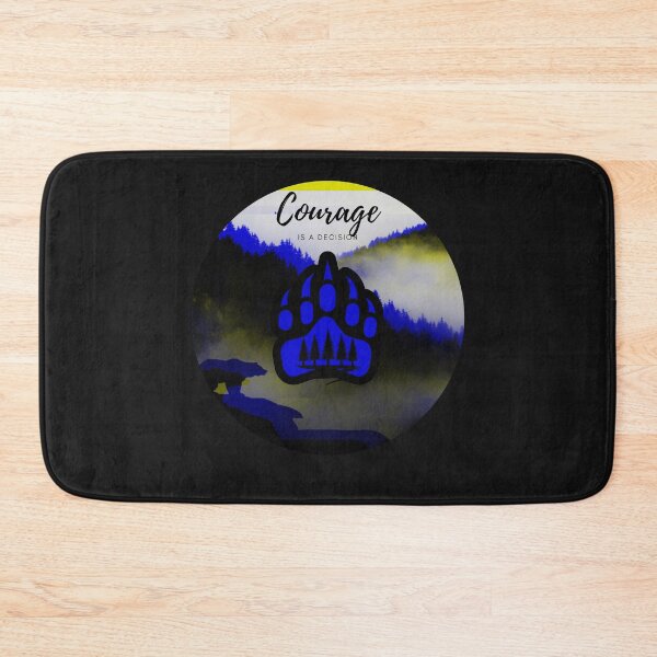 Item preview, Courage is A Decision Bear designed and sold by RedSparkle.
