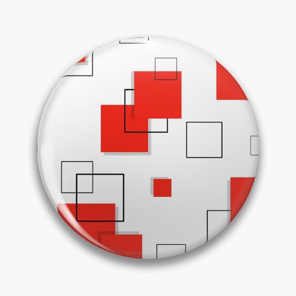 Item preview, Geometric Square Red designed and sold by Tshirtstory.